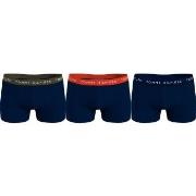 Tommy Hilfiger Kalsonger 3P Logo Essential Trunks Mörkblå Small Herr