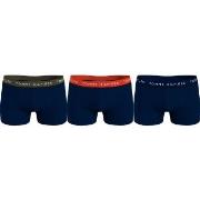 Tommy Hilfiger Kalsonger 3P Logo Essential Trunks Mörkblå X-Large Herr