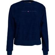 Tommy Hilfiger Tonal Logo Lounge Sweatshirt Mörkblå Medium Dam