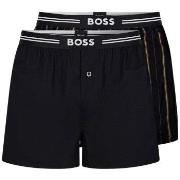 BOSS Kalsonger 2P EW Boxer Shorts Svart polyester Large Herr