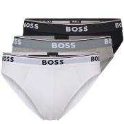 BOSS Kalsonger 3P Power Brief Svart/Vit bomull XX-Large Herr