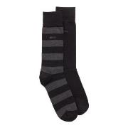 BOSS Strumpor 2P RS Block CC Socks Svart Strl 43/46 Herr