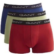 Gant Kalsonger 3P Trunk Röd/Grön bomull X-Large Herr