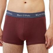 Marc O Polo Cotton Trunks Kalsonger 3P Röd/Grå bomull XX-Large Herr