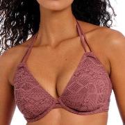 Freya Sundance Bandless Halter Bikini Top Brun polyamid E 70 Dam