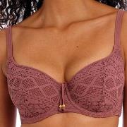 Freya Sundance Padded Bikini Top Brun polyamid D 80 Dam