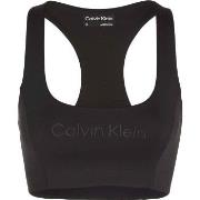 Calvin Klein BH Sport Medium Support Sports Bra Svart X-Large Dam