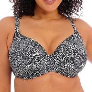 Elomi Pebble Cove Underwire Plunge Bikini Top Svart F 80 Dam