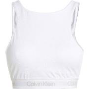 Calvin Klein BH Sport Cutout Medium Impact Sports Bra Vit polyester X-...