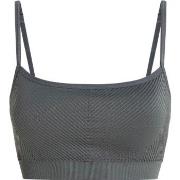 Calvin Klein BH Sport Seamless Medium Impact Bra Grön polyester Large ...