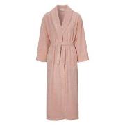 Damella Soft Velour Terry Robe Rosa X-Large Dam