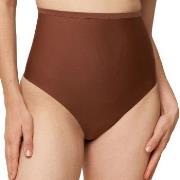 Triumph Trosor Shape Smart Highwaist Thong Brun Small Dam