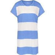 Triumph Nightdress NDK 02 X Vit/Blå bomull 38 Dam