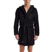 CR7 Cristiano Ronaldo Cotton Bathrobe Svart bomull Small Herr