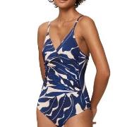 Triumph Summer Allure Padded Swimsuit 01 Vit/Blå C 38 Dam