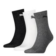 Puma Strumpor 3P Short Crew Unisex Socks Flerfärgad Strl 39/42