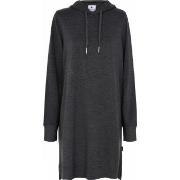 JBS of Denmark Bamboo Hoodie Dress Mörkgrå Large Dam