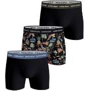 Björn Borg Kalsonger 3P Cotton Stretch Boxer 1721 Svart blommig bomull...