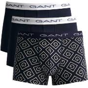 Gant Kalsonger 3P Icon G Trunk Marin bomull Medium Herr