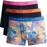 Gant Kalsonger 3P Tropical Printed Trunks Flerfärgad bomull Large Herr