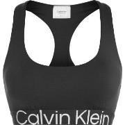 Calvin Klein BH Sport Medium Impact Sports Bra Svart Large Dam