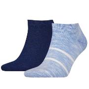 Tommy Hilfiger Strumpor 2P Men Slub Sneaker Socks Marin/Blå Strl 39/42...