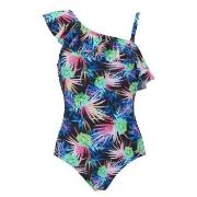 Damella Teresa Floral Swimsuit Flerfärgad 40 Dam