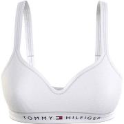 Tommy Hilfiger BH Bralette Lift Vit ekologisk bomull Medium Dam