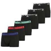 adidas Kalsonger 6P Active Flex Cotton Trunks Svart bomull Small Herr