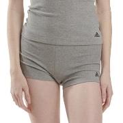 adidas Trosor Active Flex Ribbed Boxer Shorts Grå bomull Large Dam