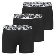 Michael Kors Kalsonger 3P Mesh Tech Boxer Brief Svart nylon Large Herr