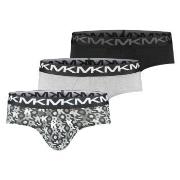 Michael Kors Kalsonger 3P Fashion Low Rise Brief Svart/Vit bomull Larg...