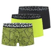 Michael Kors Kalsonger 3P Strecth Factor Boxer Brief Svart/Gul bomull ...