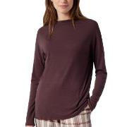 Schiesser Mix and Relax Long Interlock Shirt Brun 38 Dam