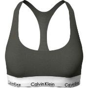 Calvin Klein BH Modern Cotton Bralette Unlined Oliv X-Large Dam