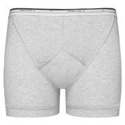 Jockey Kalsonger Cotton Midway Brief Grå bomull Small Herr