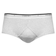 Jockey Kalsonger Cotton Y-front Brief Grå bomull X-Large Herr