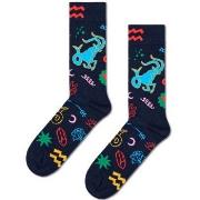 Happy socks Strumpor Zodiac Signs Capricorn Sock Marin mönstrad Strl 3...