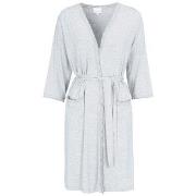 Damella Viscose Plain Wave Robe CL2 Ljusgrå Bambu X-Large Dam