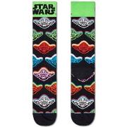 Happy socks Strumpor Star Wars Yoda Sock Svart mönstrad bomull Strl 36...