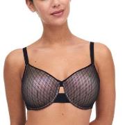 Chantelle BH Smooth Lines Covering Underwired Bra Svart m Beige D 70 D...