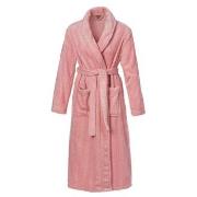 Trofe Braid Fleece Robe Rosa polyester Large Dam