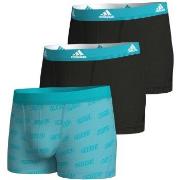 adidas Kalsonger 3P Active Flex Cotton Trunk Turkos Mönster bomull XX-...