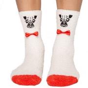 PJ Salvage Strumpor Fun Sock Vit Mönstrad polyester One Size Dam