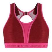 Shock Absorber BH Ultimate Run Padded Bra Rosa/Röd B 80 Dam