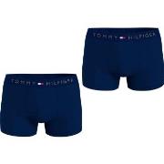 Tommy Hilfiger Kalsonger 2P Gold WB Trunk Marin bomull Medium Herr