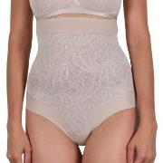 NATURANA Trosor High Shaping Lace Briefs Beige Large Dam