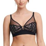 Chantelle BH Corsetry Embroidery Wirefree Support Bra Svart B 90 Dam