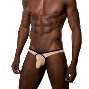 Doreanse Kalsonger Men Sexy Thong Beige polyamid Small Herr