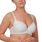 Trofe Julia Lace Padded Bra BH Vit polyamid E 80 Dam